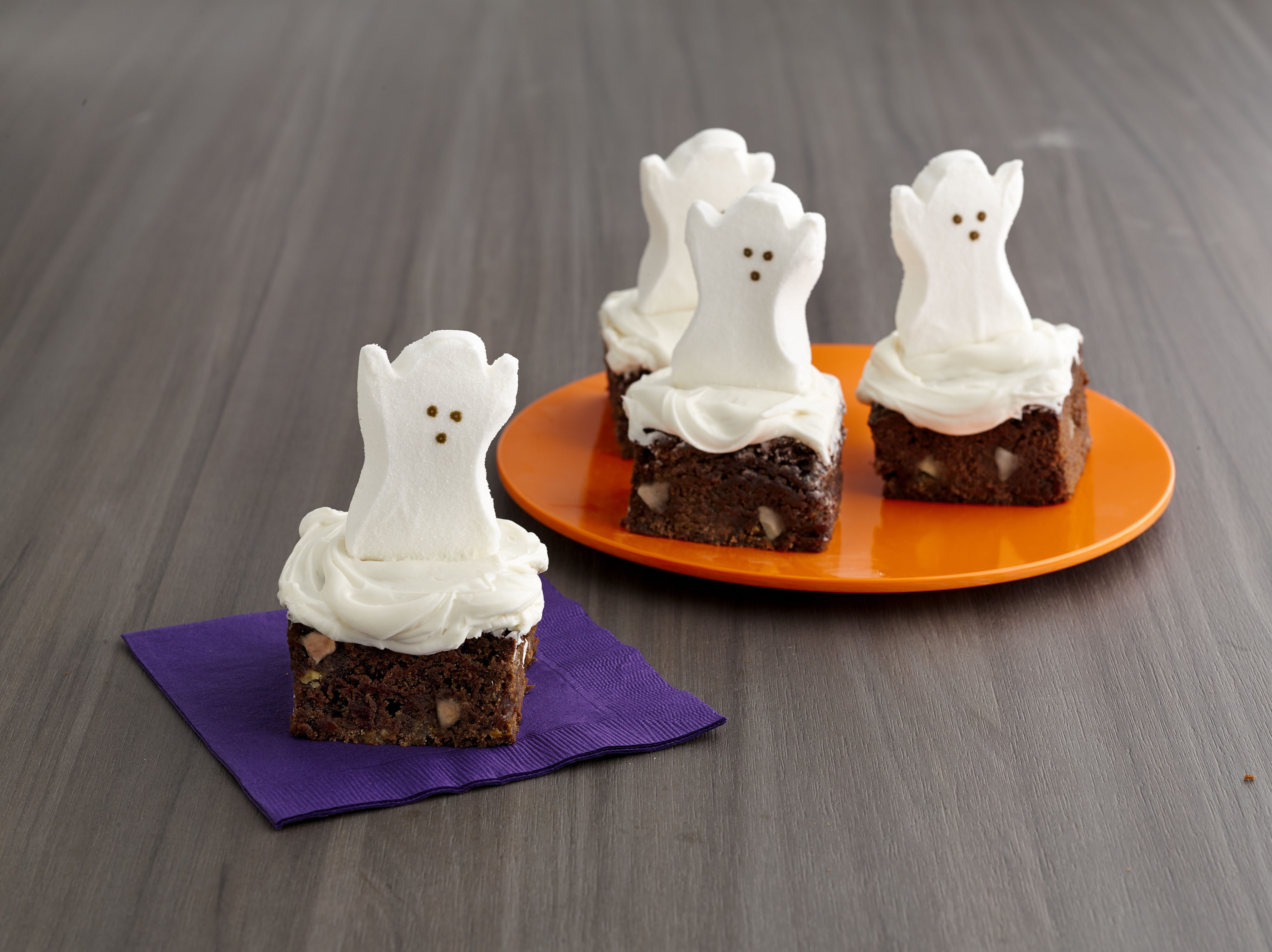 Ghostly PEEPS® Brownies