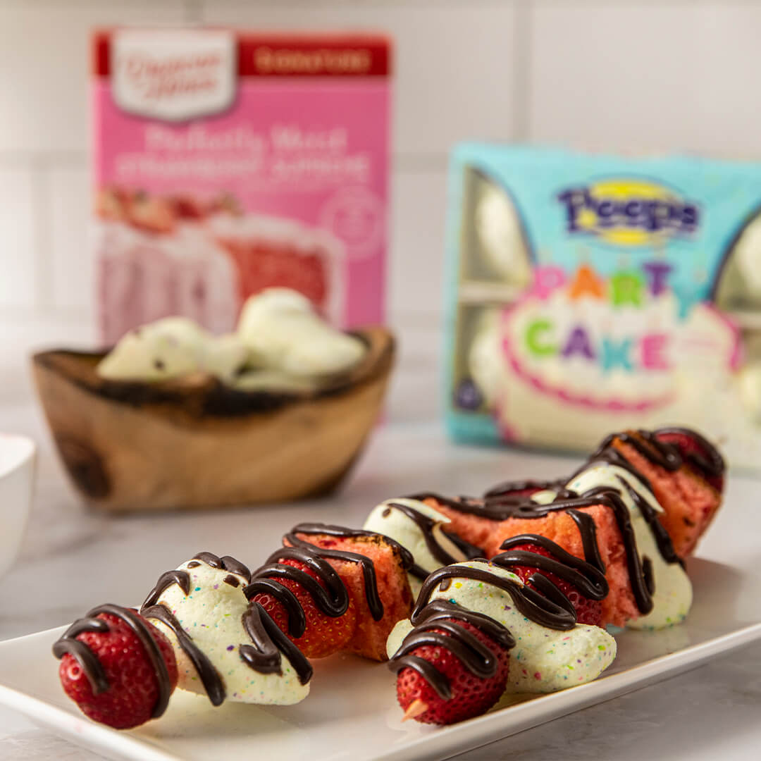 PEEPS® Strawberry Shortcake Skewers