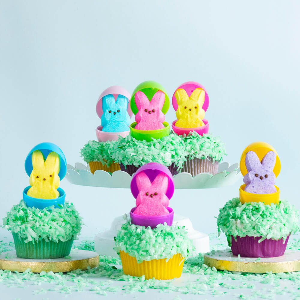 PEEPS® Easter Bunny Cupcakes