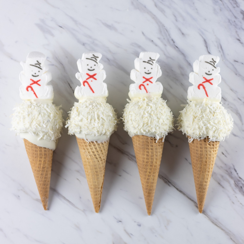 Joy Cone/PEEPS® Marshmallow Snowmen Snow Cones