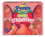 Sour Strawberry Flavored Marshmallow Chicks