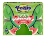 Sour Watermelon Flavored Marshmallow Chicks