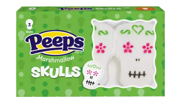 3 Count Mashmallow Skulls