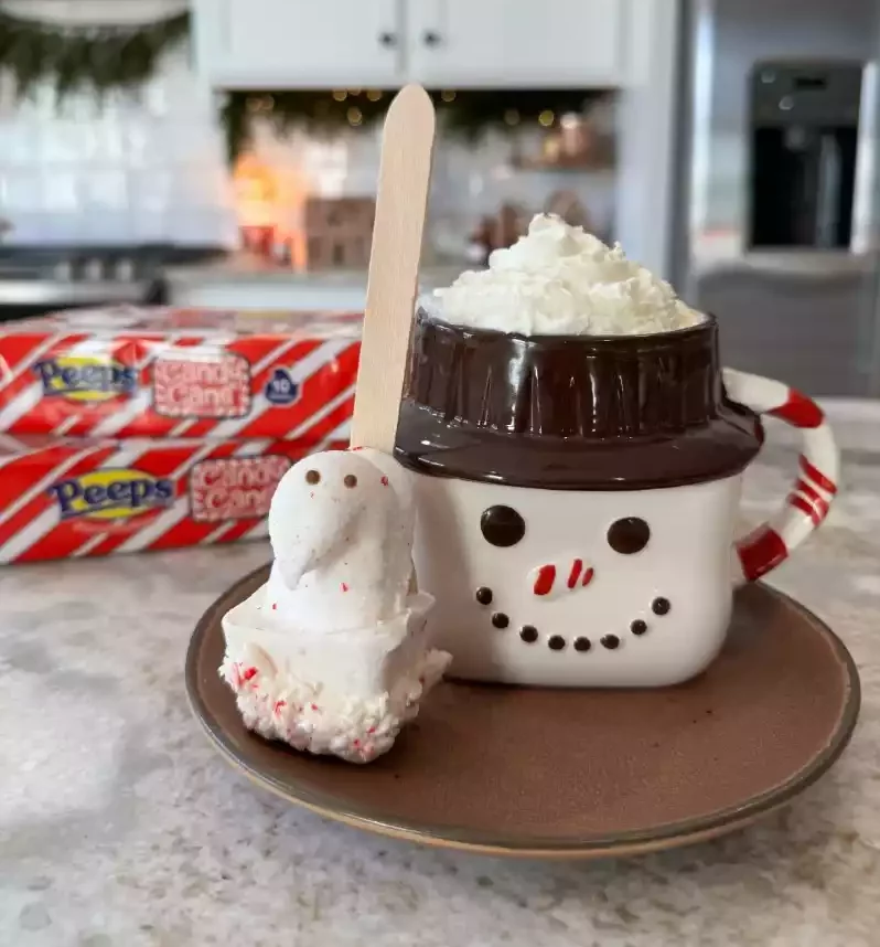 PEEPS® Candy Cane Hot Cocoa Spoons